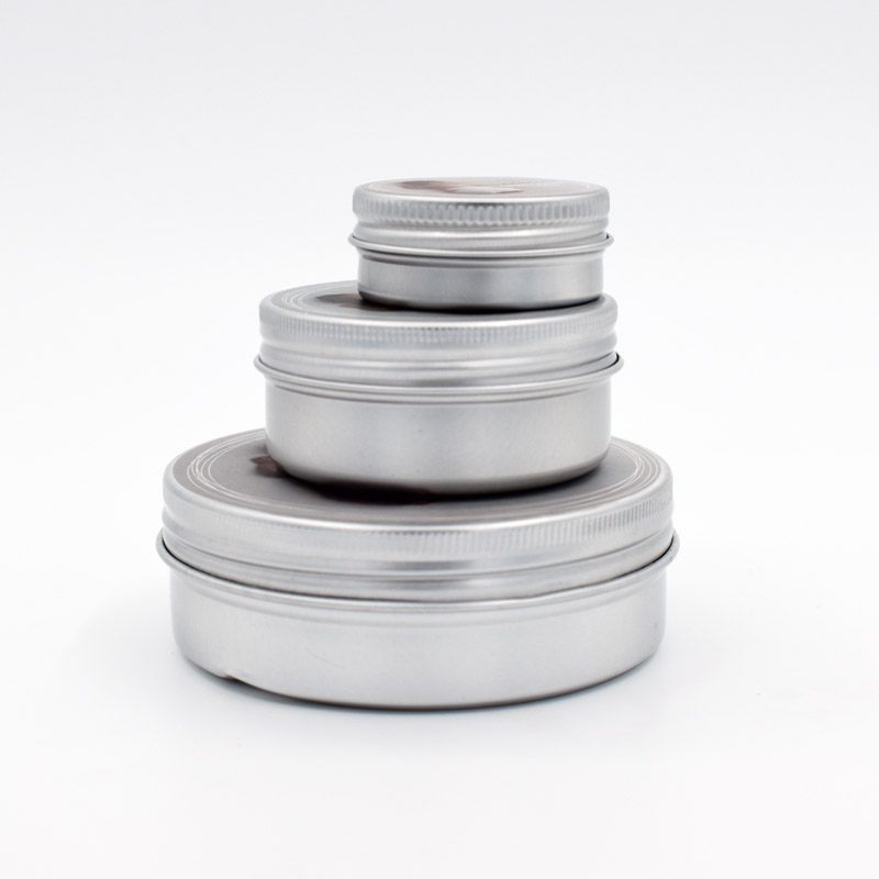 Aluminum Tin Jars