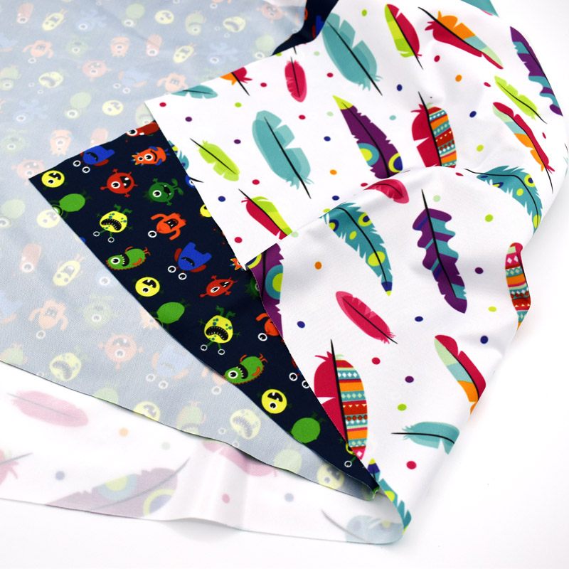 Washable Waterproof Printed PUL for High Quality Baby Cloth Diapers PUL Fabric for Wet Bags